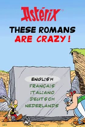 Asterix - These Romans Are Crazy! (Europe) (En,Fr,De,It,Nl) screen shot title